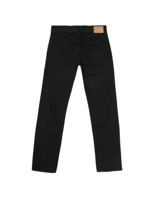 Isabel Marant Black Straight Fit Jeans for men