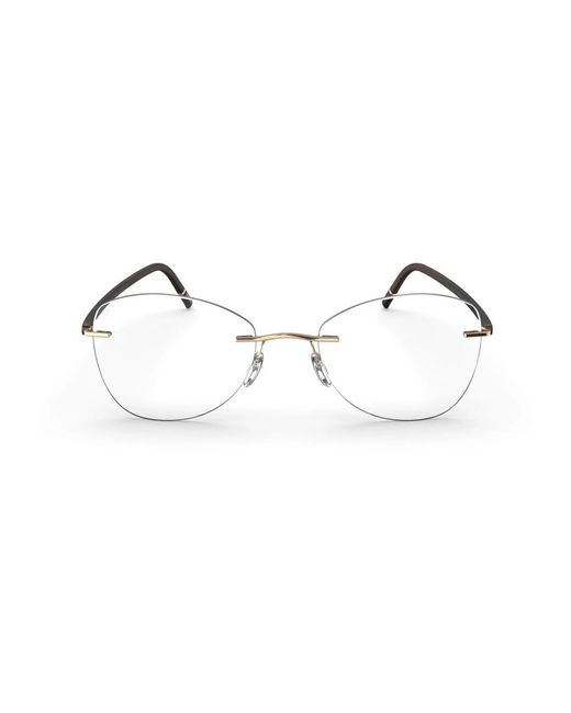 Silhouette Metallic The Wave Optical Frame