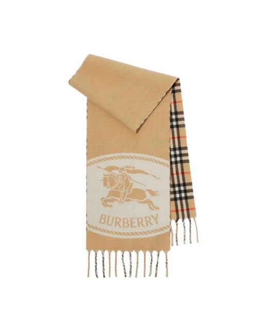Winter Scarves di Burberry in Natural da Uomo