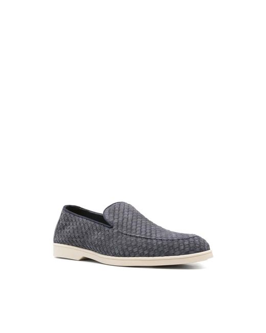 Doucal's Blue Loafers for men