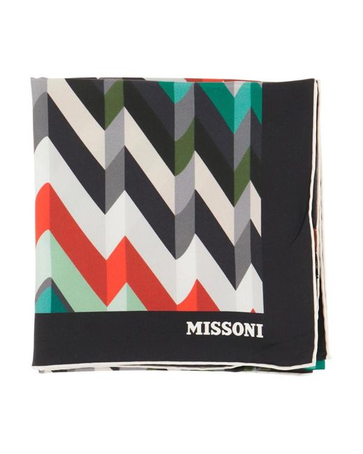 Missoni Green Seidenschals