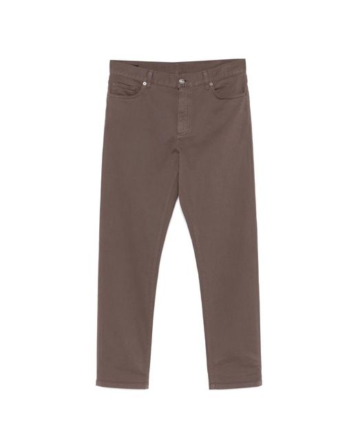 Zegna Gray Slim-Fit Jeans for men