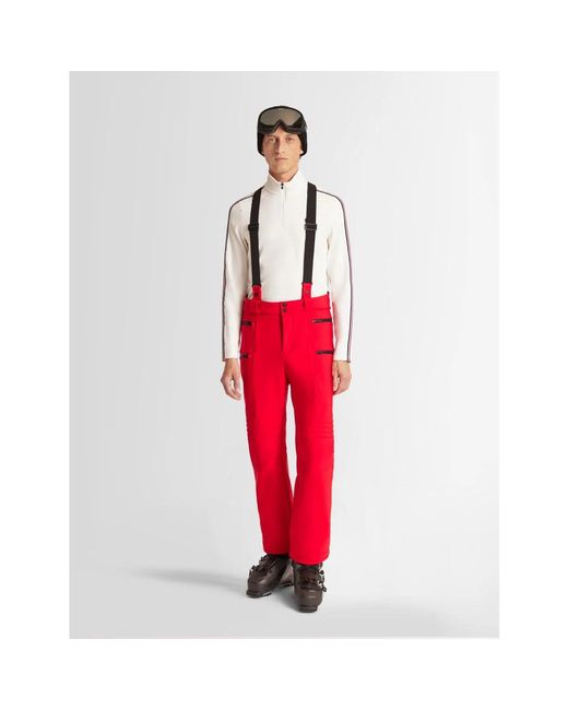 Fusalp Broeken ,Rood ,Leer Flash Ii Broek in het Red voor heren