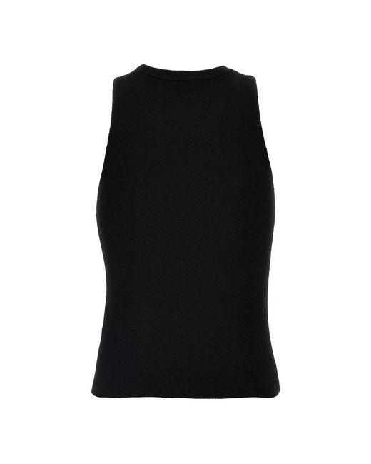 Sleeveless Tops DIESEL en coloris Black