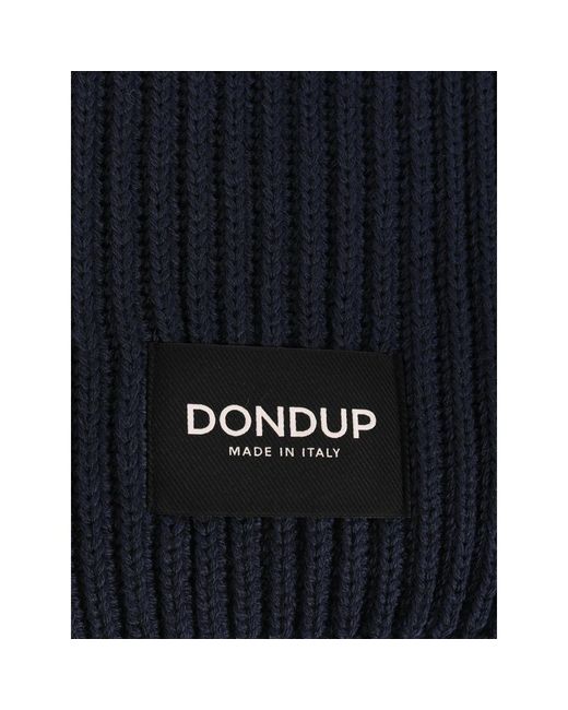 Dondup Blue Winter Scarves for men