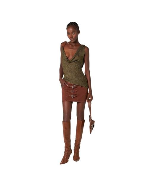Blumarine Short Skirts in het Brown