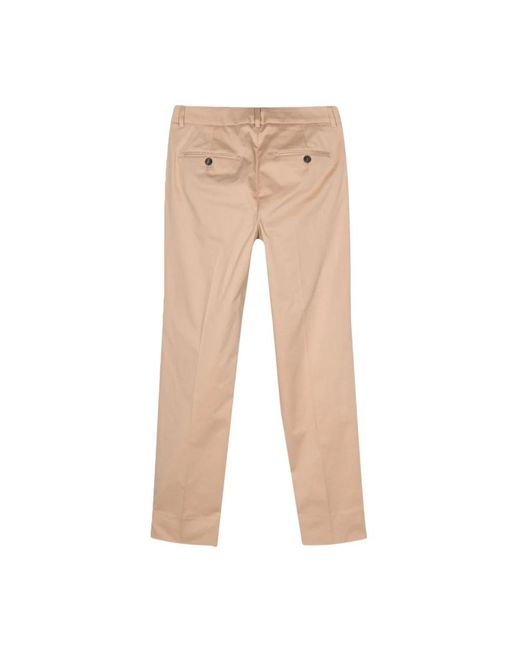 Pantalones Marrones, Mujer, Talla Peserico de color Natural