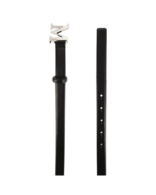 Belts Max Mara en coloris Black