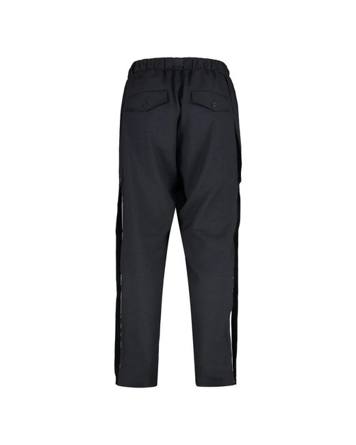 Straight Trousers di Y-3 in Blue da Uomo