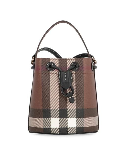Burberry Brown Bucket Bags