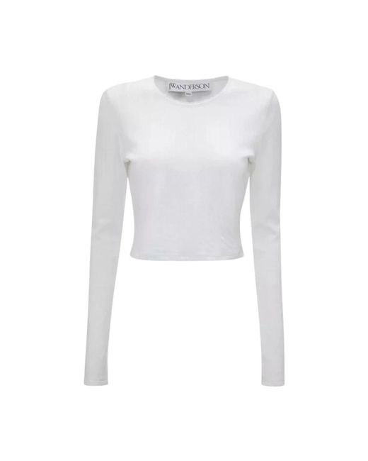 Long Sleeve Tops J.W. Anderson de color White