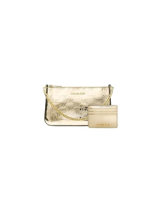 Clutches di Michael Kors in Natural