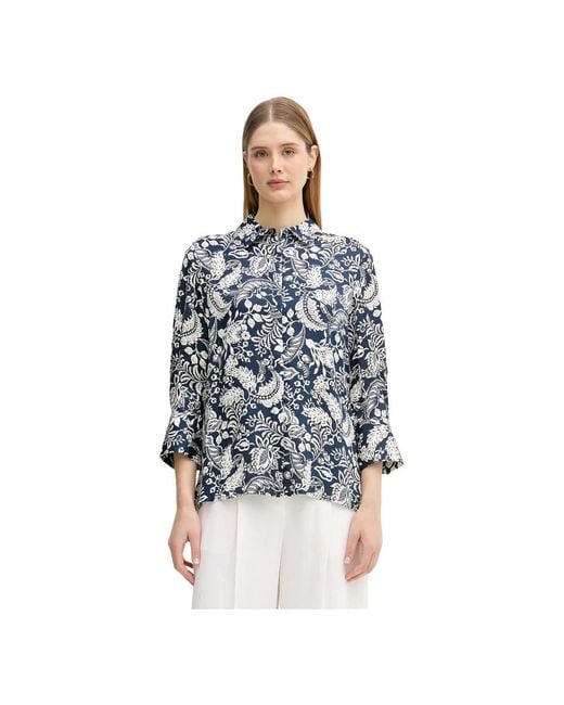 Joop! Wikkelblouse in het Blue