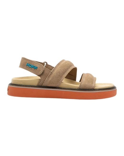 HOFF Brown Flat Sandals