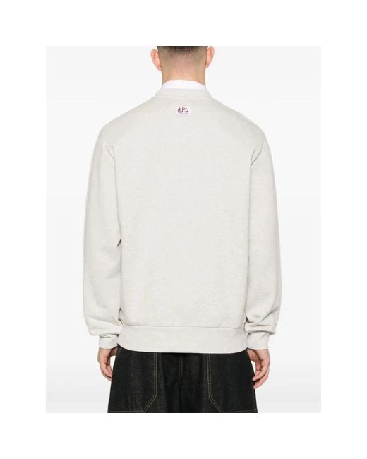Sweatshirts A.P.C. de hombre de color White