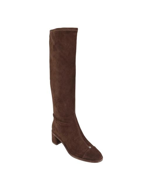 Tory Burch Brown Heeled Boots