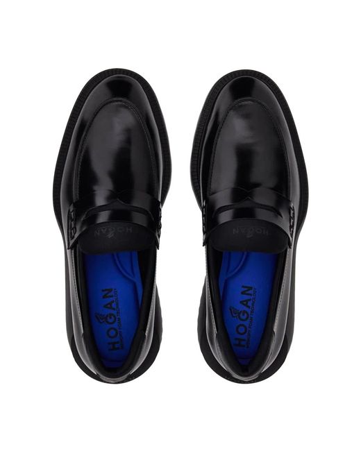 Shoes > flats > loafers Hogan pour homme en coloris Black