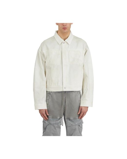 Entire studios Gray Denim Jackets for men