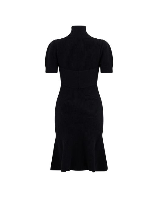 Patou Black Knitted Dresses
