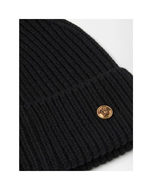 Beanies di Versace in Black