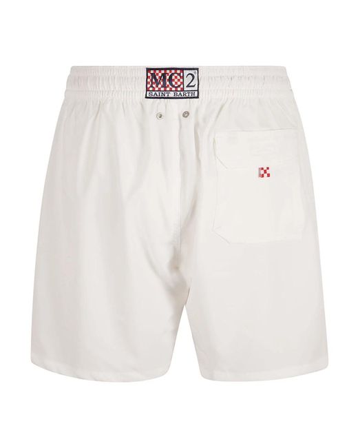 Shorts > casual shorts Mc2 Saint Barth pour homme en coloris White
