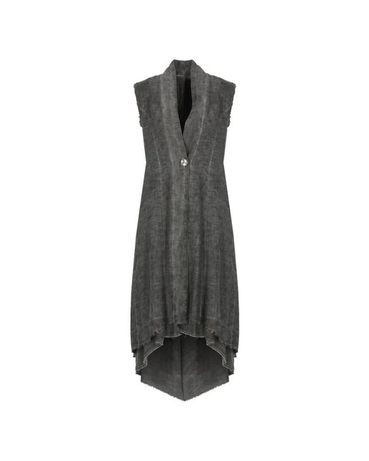 Maxi Dresses di SANCTAMUERTE in Gray