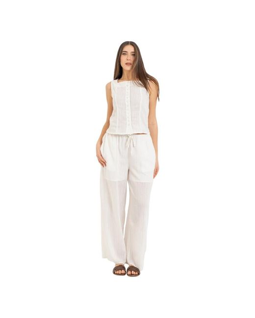 Kocca Suit Broeken in het White