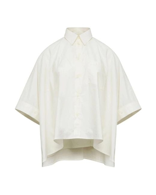 MM6 by Maison Margiela White Shirts