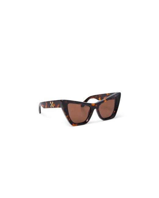 Off-White c/o Virgil Abloh Brown Sunglasses