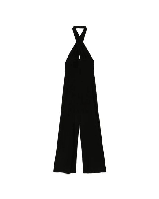 Norma Kamali Black Jumpsuits