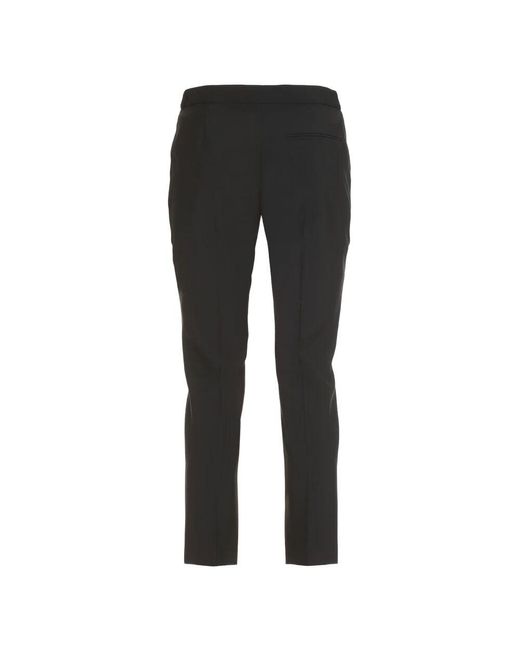 Alexander McQueen Black Maßgeschneiderte wollhose