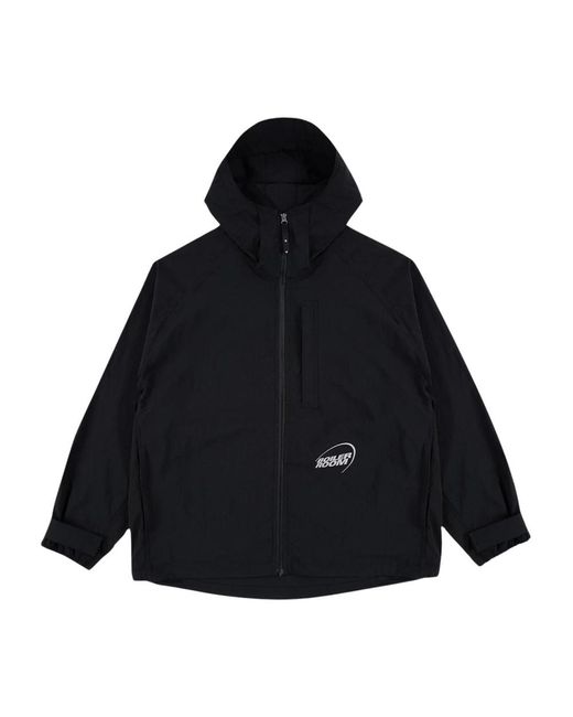 BOILER ROOM Packable Windbreaker in het Black voor heren