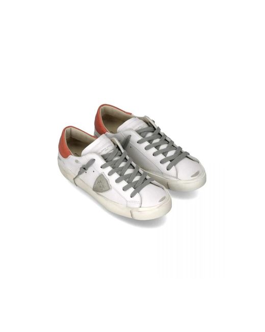 Philippe Model White Sneakers