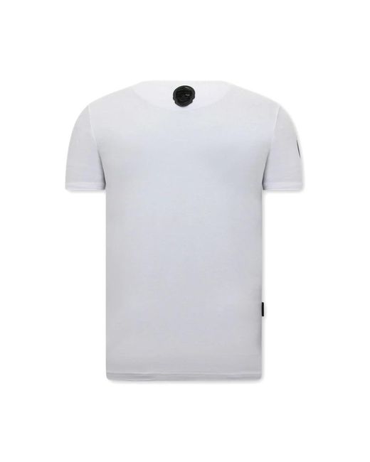 Local Fanatic White T-Shirts for men