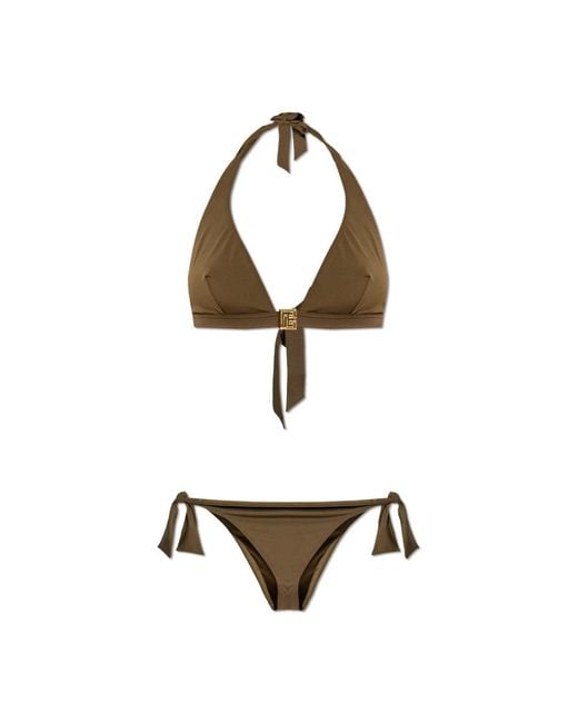 Bikinis Balmain de color Green