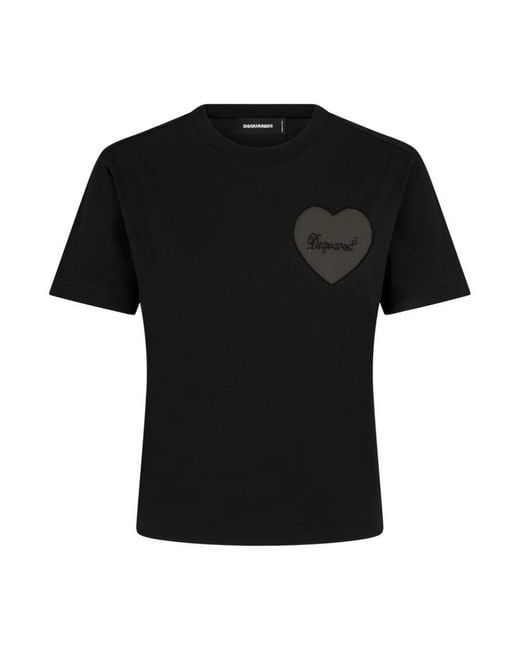 DSquared² Black T-Shirts
