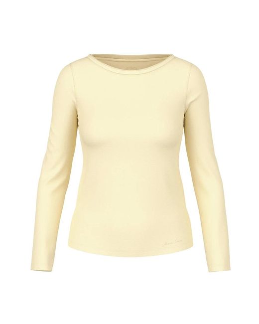 Marc Cain Yellow Long Sleeve T-Shirts