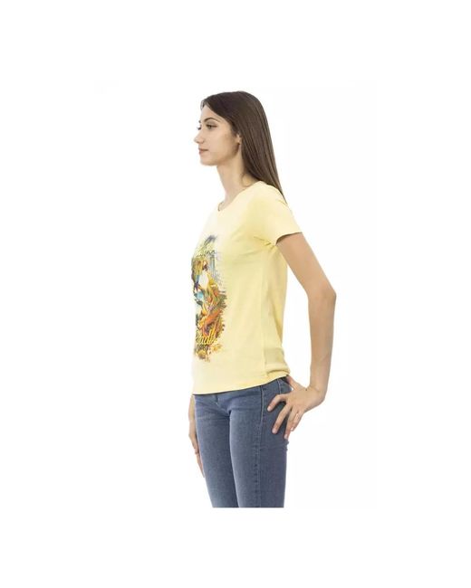 Trussardi Metallic T-Shirts