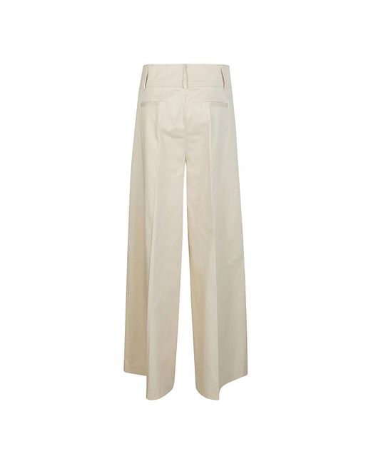 Pinko Natural Wide Trousers