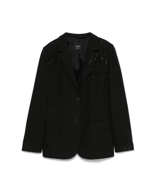 Twinset Black Blazers