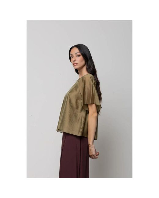 Blouses Kaos en coloris Brown