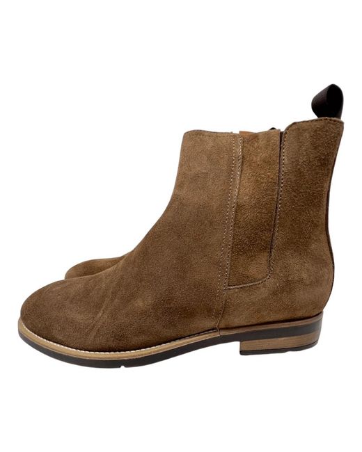 LEMARGO Brown Ankle Boots for men