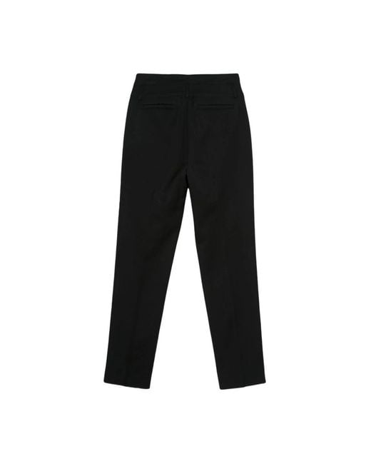 Max Mara Black Slim-Fit Trousers