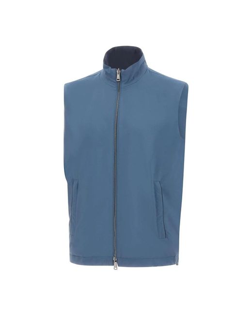 Paul & Shark Blue Vests for men
