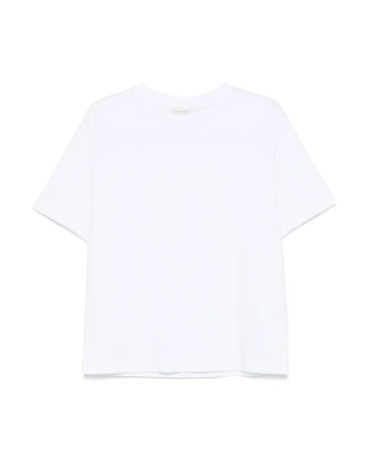 T-Shirts Dries Van Noten de color White