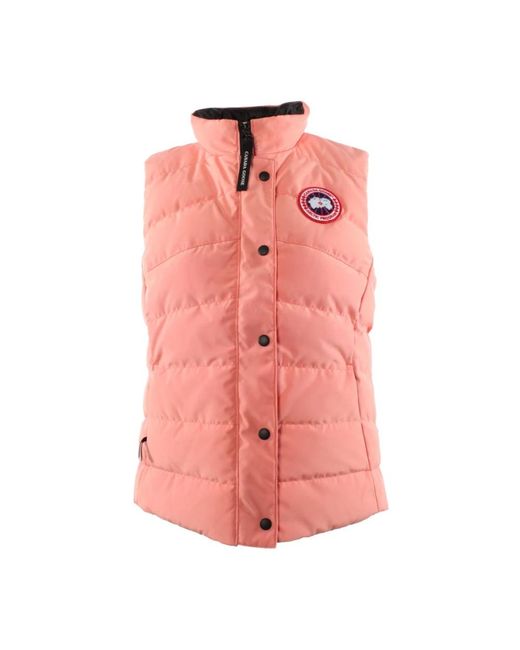 Canada Goose Pink Waistcoats