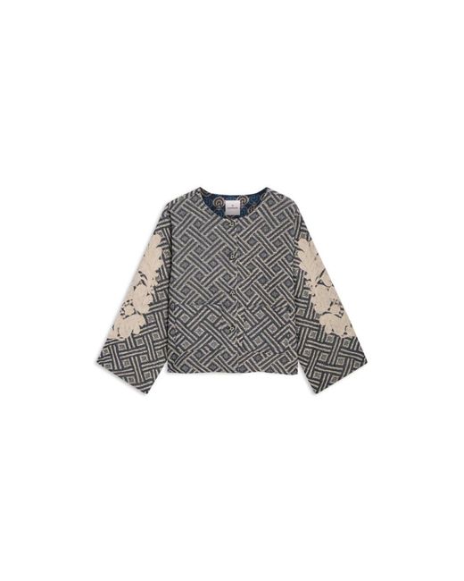 Summum Jacquard Jacket in het Gray