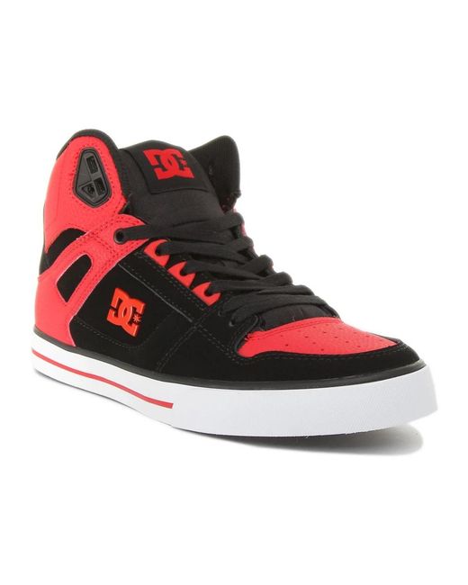 DC Shoes Red Sneakers for men