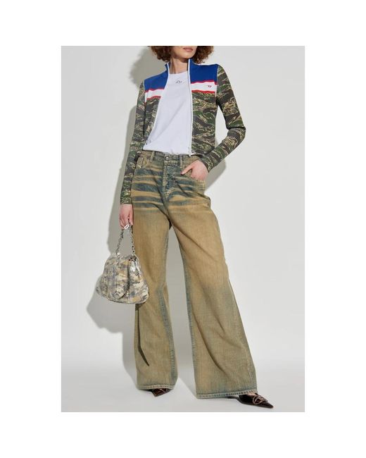 DIESEL Sweatshirt M-Camut in het Blue