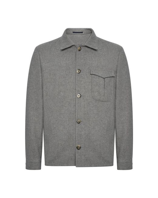 Franzese Collection Gray Light Jackets for men